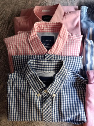 Lote 6 Camisas Shein, Springfield  Talla XL y L