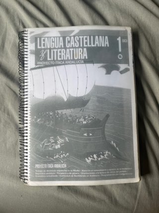 Lengua castellana y literatura, 1 BACH.