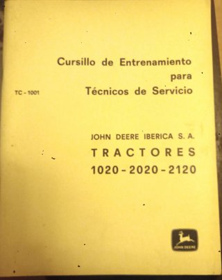 Manuale John Deere Trattori 1020-2020-2120