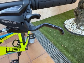 Bici WSY Cosmic Amarillo y Azul
