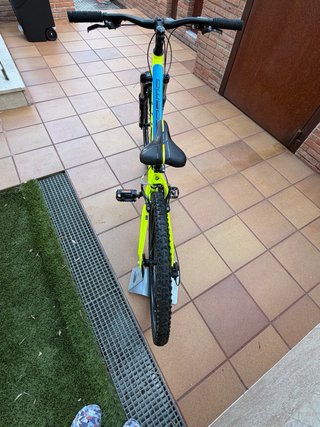 Bici WSY Cosmic Amarillo y Azul