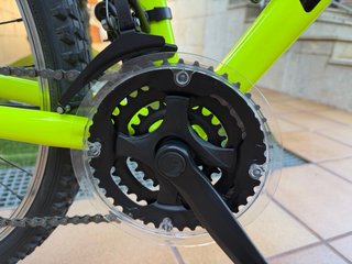 Bici WSY Cosmic Amarillo y Azul