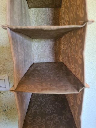 Organizador colgante de tela para zapatos 10 comp.