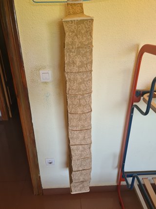 Organizador colgante de tela para zapatos 10 comp.
