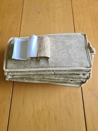 Organizador colgante de tela para zapatos 10 comp.