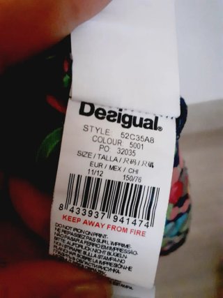 Completo Desigual donna estivo taglia XS