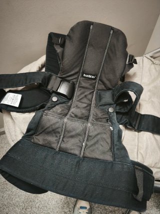Mochila Portabebés BabyBjörn Negra