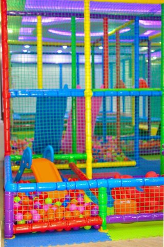 Espectacular Parque de bolas infantil