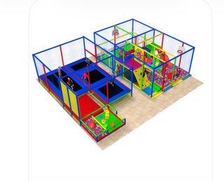 Espectacular Parque de bolas infantil