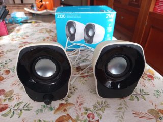 Altavoces Logitech Z120 Beige/Negro