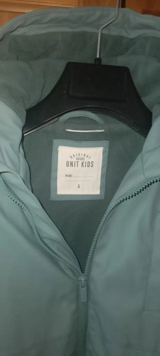 Chaqueta infantil 5 años verde agua