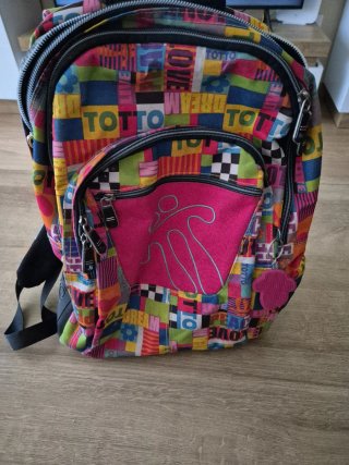Mochila Totto Escolar Multicolor