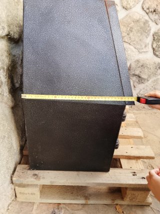Chimenea de leña hierro fundido