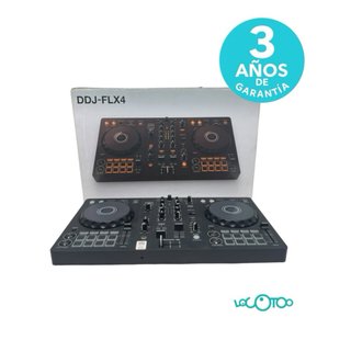 Mesa DJ Pioneer DJ DDJ-FLX4 Negra