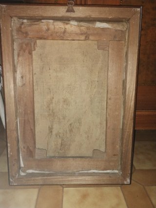 Dipinto olio su tela XIX secolo