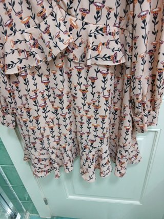 Vestido Sfera Talla M Estampado Floral