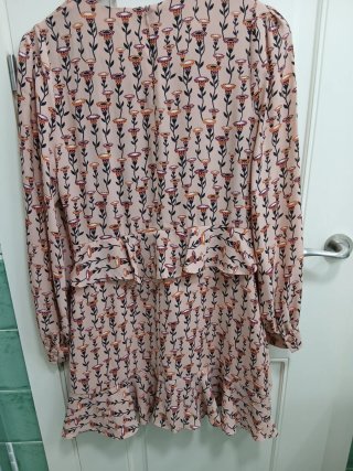 Vestido Sfera Talla M Estampado Floral
