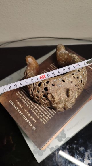 Brazalete Bronce Africano Leopardo.1 kgr.