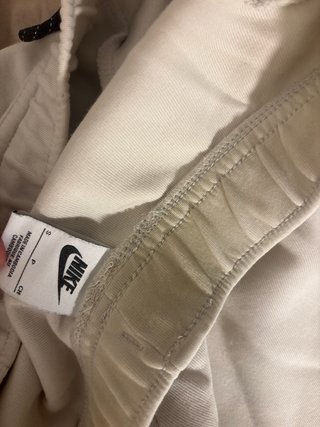 Nike Tech Fleece Blanco /beige Talla S