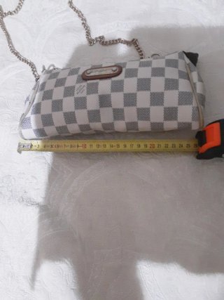 Borsa Louis Vuitton tela damier azzurra