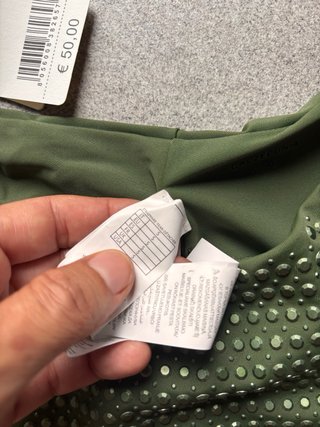 Bikini Calzedonia verde con paillettes