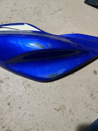 Cacha trasera derecha Aerox Azul