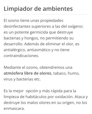 Generador Ozono Aire/Agua Water Master O3-400