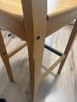 Silla alta madera Ikea Ingolf