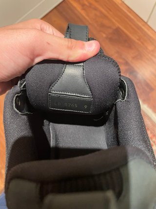 Louis Vuitton Nere Scarpe Uomo Tg 43