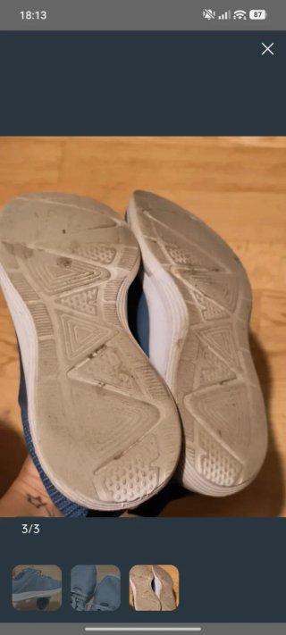 Zapatillas deportivas azules Talla 38