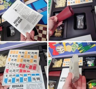 SCATOLA GIOCHI VINTAGE REGALO JENKA NUOVO TUTTO
