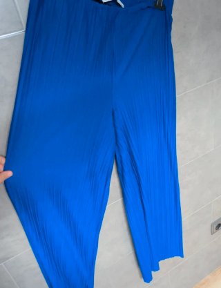 Pantalón Mango Azul Talla M