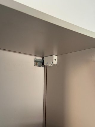 Mueble TV Beige y Gris