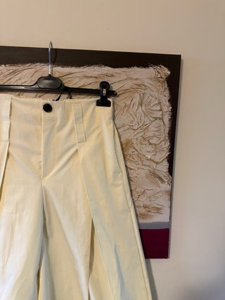 Pantaloni culotte gialli