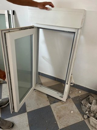 Ventanas blancas de PVC