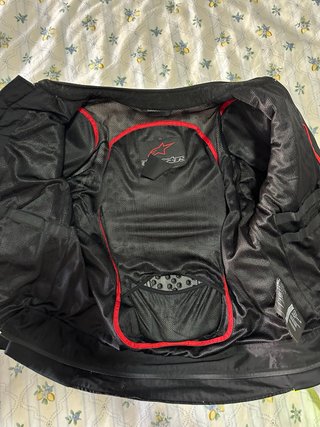 Chaqueta Alpinestars Negra y Fluor