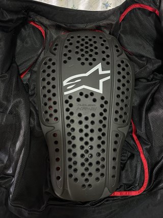 Chaqueta Alpinestars Negra y Fluor