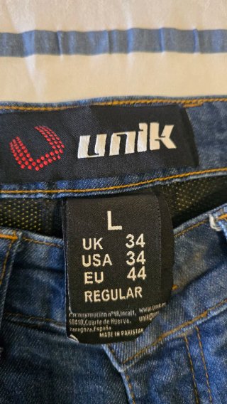 Pantalón vaquero moto Unik Talla L