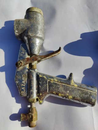 Pistolas de pintor antiguas