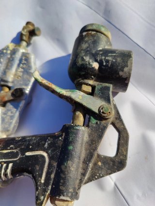 Pistolas de pintor antiguas
