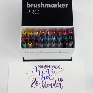 Set 27 Rotuladores Lettering Brushmarker Pro Karin