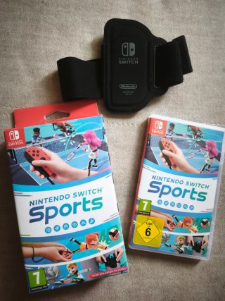 Nintendo Switch Sports + cinta.