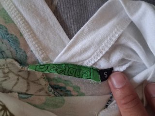 Camiseta Desigual Talla S Estampado Pájaros