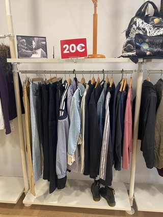 11m burro Estanterías IKEA Blancas tienda ropa