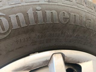 Rueda Continental 215/70 R15 para furgoneta