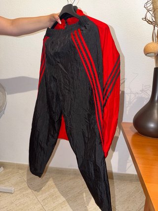 Chándal Adidas Rojo y Negro
