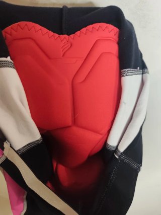Salopette Ciclismo Donna Rosa/Nero L