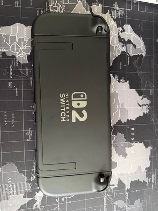 Nintendo Switch con varios juegos y estuche