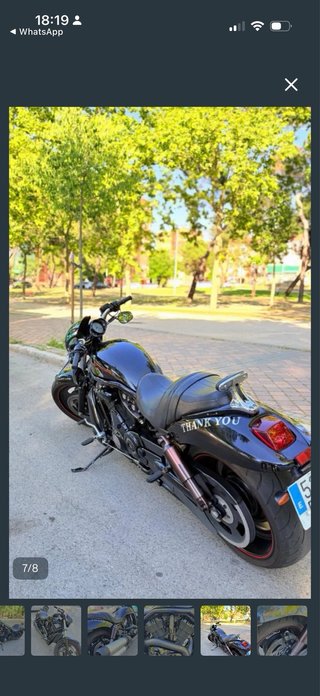 Harley Davidson V-ROD Night Special Negra
