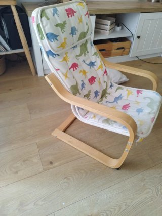 Silla Mecedora Ikea Infantil Dinosaurios